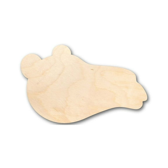 Unfinished Wood Camel Head Shape - Animal - Craft - up to 46" DIY 5" / 1/4"