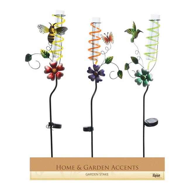 SOLAR RAIN GAUGE STAKE