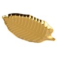 thumbnail image 1 of Fruta Seca De Aperitivo s De Postre Acero Inoxidable Forma De Hoja De Oro s Decorativos Y Bandejas Para El Collar Pendientes Anillos P Baoblaze Bandeja de Platos de Postre de Plato, 1 of 8