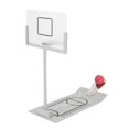 thumbnail image 2 of Basketball Machine Miniature Office Desktop Ornament Portable Decoration Basketball Hoop Toy Board Game for Basketball Lovers, Sliver, 2 of 9