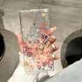 thumbnail image 2 of TECH CIRCLE for Samsung Galaxy S26 Flower Floral Slim Clear Phone Case Shockproof Soft TPU Flower Pattern Heavy Duty Protective Cover,C, 2 of 12
