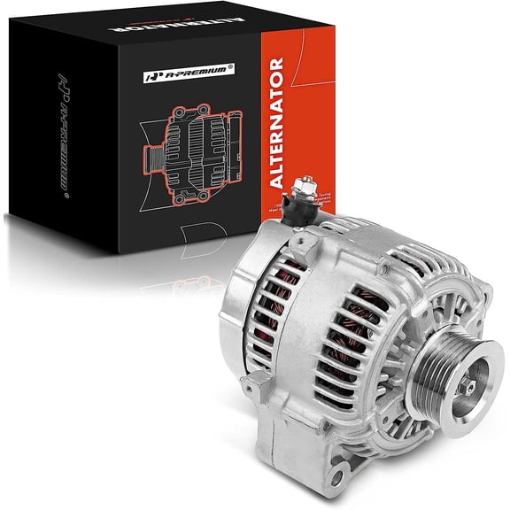 A-Premium Alternator Compatible with Lexus LS400 1990 1991 1992 V8 4.0L, 100Amp 12V Clockwise 6-Groove Pulley, Replace# 1002116060, 100211-6060, LRA01905
