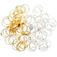 thumbnail image 3 of IDEANATEGRATE Findings for Jewelry Making Metal 80Pcs 0.71X0.39X0.39In, 3 of 8