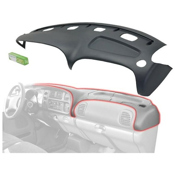 Dash Board Cover - Compatible with 1998 - 2002 Dodge Ram 2500 Base 1999 2000 2001