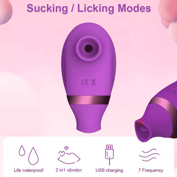 Walmart Sex Toys - Sucking Licking Vibrator Toy, 2-in-1 Tongue Licking & Clitoral Sucking  Nipples Stimulator, 7 Modes Adult Sex Toys for Women Couples - Walmart.com