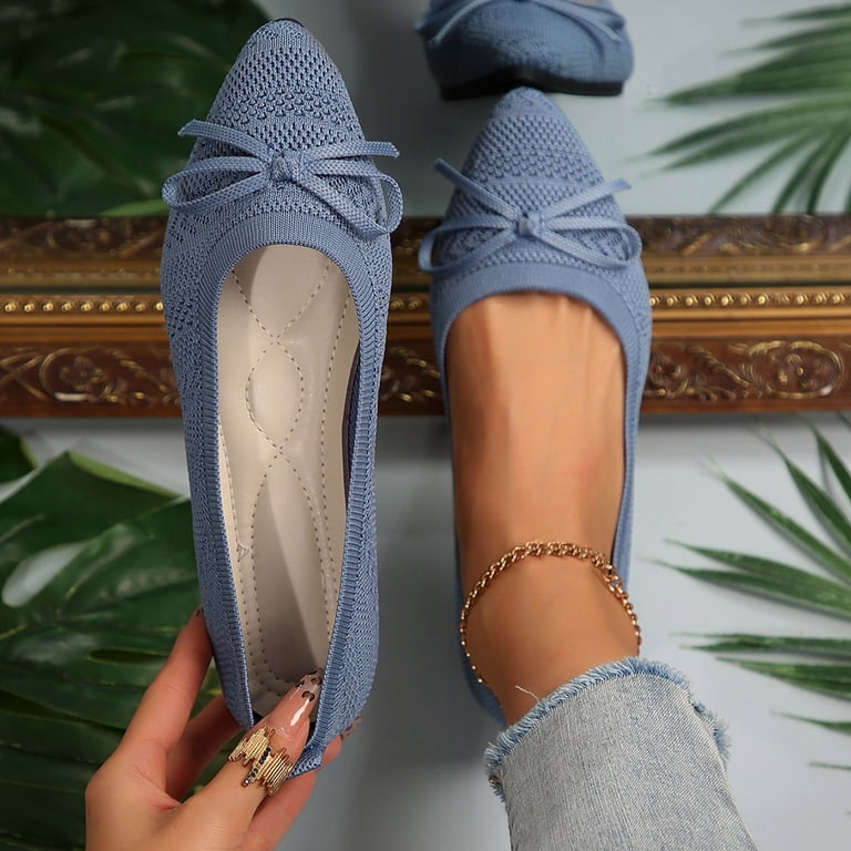 RUIYANQI Women's Elegant Wide Width Pointed Toe Ballet Flats - Breathable Lining Formal Dress Shoes with Slip-Resistant Rubber Sole for Work & Evening RUIYANQI Women's Elegant Wide Width Pointed Toe Ballet Flats - Breathable Lining Formal Dress Shoes with Slip-Resistant Rubber Sole for Work & Evening