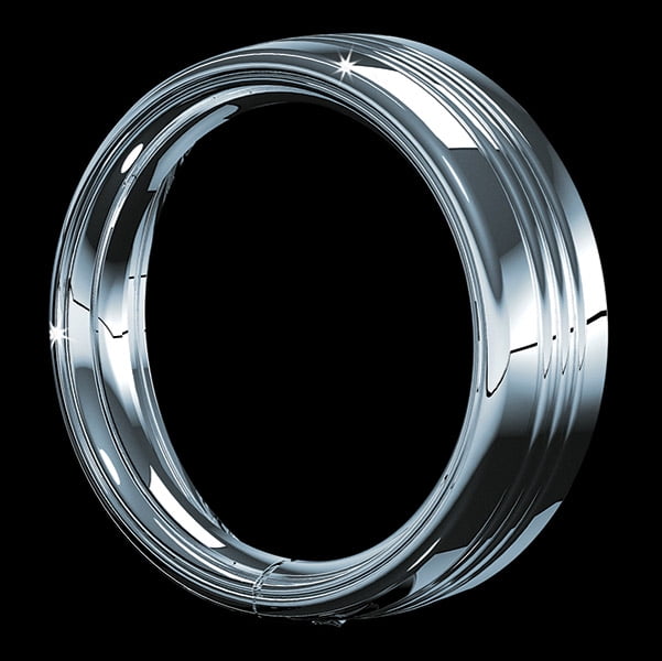 Kuryakyn 7275 Chrome 7 Headlamp Trim Ring
