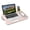 Blush Pink, variant on Lap Desk for Laptop with Mouse Pad & Phone Holder - White Marble - 15.6 Inch - Home Office Bed Tray - Portable Computer Stand for Work & Study