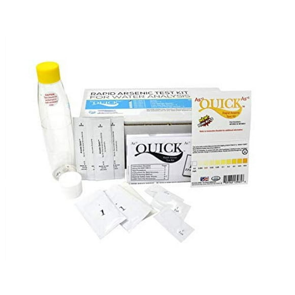 Industrial Test Systems Quick 481396-5 Arsenic for Water Quality Testing, 5 Tests, 12 Minutes Test Time