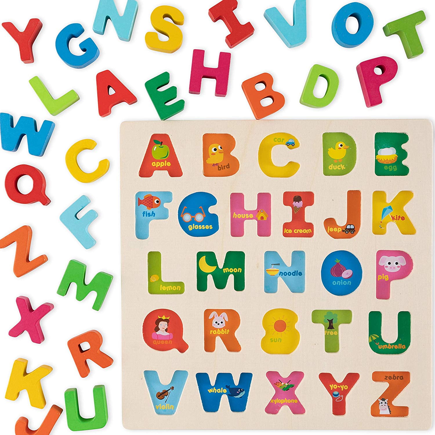 Upper & Lower Case Alphabet Puzzle – Awesome Toys Gifts