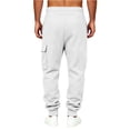 thumbnail image 3 of YTCAMLO Men's Baggy Sweatpants Wide Leg Lounge Sweat Pants with Multi Pockets, 3 of 5