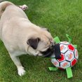 thumbnail image 3 of Juguete de mordedura de perro de fútbol, 3 of 5