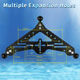 thumbnail image 4 of Diving Tray Video Triangle Stabilizer Gimbal Tripod SLR Camera Underwater Photography Light Stand Base, 4 of 5
