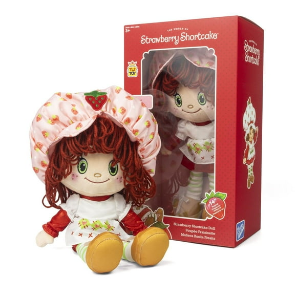 14 Inch Strawberry Shortcake Ragdoll, Strawberry Shortcake Ragdoll