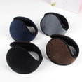 thumbnail image 3 of Orejeras cálidas de invierno para hombre, orejeras extra grandes, orejeras gruesas, protección auditiva a prueba de viento, artefactos para ciclismo, orejeras anticongelantes, 3 of 6