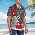 thumbnail image 5 of Fotbe Traditional Scandinavian Dwarf Hawaiian Shirt For Men Unisex Summer Beach Casual Short Sleeve Cotton Linen Button Down Shirts-3x-Large, 5 of 9