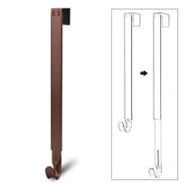 Wreath Hanger for Front Door, TSV 15''-25'' Adjustable Door Hanger for Wreath, 20 lbs Upgraded Wreath Holder, Christmas Fall Easter Spring Wreaths Decorations Hook, Bronze