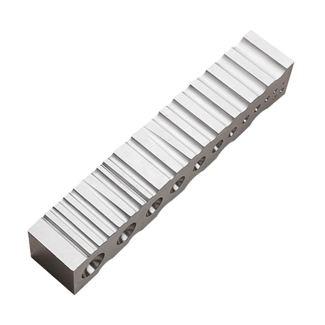 QualitChoice Bracelet Making Block Metal Forming Block Semicircular Groove Handy Craft Tool For DIY Jewelry Creators . Bangles Silver Rectangle