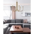 thumbnail image 3 of Living District Layne 30 inch chandelier in Gold, 3 of 9