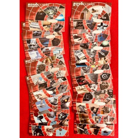 James Bond 40th Anniversary 2002 Rittenhouse complete 19 Extras chase card set