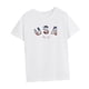 thumbnail image 5 of Camiseta de Verano con Estilo para Mujer, Ropa de Calle con Cuello Redondo, para Acampar, Trabajar Y Deportes S, 5 of 7