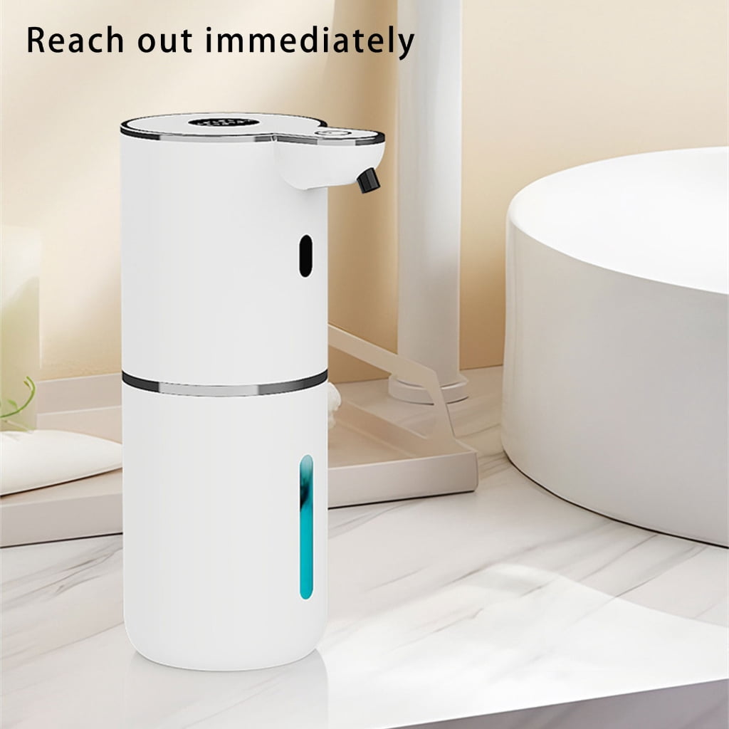 380ml Automatic Foaming Hand Soap Dispenser Automatic Induction Foam Hand Washer Touchless Foam Soap Dispenser