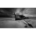 thumbnail image 3 of Krocka, Peter 18x12 Black Modern Framed Museum Art Print Titled - Bunbeg Shipwreck, 3 of 5