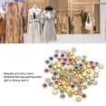 thumbnail image 3 of Rhinestone Buttons, 400Pcs Bright Colors Shiny Elegant Flower Rhinestones  for Jewelry, 3 of 8