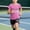 Hot Pink, variant on Spazoro Boys 2 Piece Athletic Outfit Sets, Breathable Summer Short Sleeve Quick-Dry Sports T-Shirt and Shorts Set for Kids Gray Size 3-4