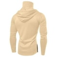 thumbnail image 7 of HOOMEUMY Fishing Hoodies for Men with Face Mask Fashion Sun Protection Long Sleeve Outdoor Hiking Shirt Breathable (Beige,XL), 7 of 7