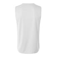 thumbnail image 4 of Caqnni Men's Gym Tank Tops Workout Muscle Tee Sleeveless Fitness Bodybuilding T Shirts Cool Summer Beach Vacation XXXL,White, 4 of 8