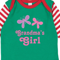thumbnail image 4 of Inktastic Grandma's Girl Grandchild Butterfly Girls Long Sleeve Baby Bodysuit, 4 of 5