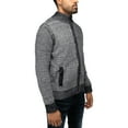 thumbnail image 3 of X RAY JEANS Mens Full-Zip High Neck Sweater Jacket, Navy, L, 3 of 6