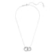 thumbnail image 2 of Collar con colgante Swarovski Dextera con forma de lazo entrelazado, transparente, 2 of 6