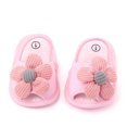 thumbnail image 4 of Elastic Band Flower Soft-soled Fish Mouth Slippers, 4 of 7