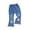 08-Blue, variant on Auroural Pants for Toddler Girls 4T Spring Style Girls' Jeans Flared Pants Girls' Stylish Pants Blue 4 Years