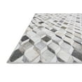 thumbnail image 2 of Loloi II Maddox Printed Cowhide Patchwork Grey / Mocha Area Rug, 2 of 6