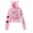 Pink-HL11440X03, variant on Ironmouse Cute Hoodie Sweatshirt for Girls Cat Ear Crop Top Women Casual Girl Youth Streetwear