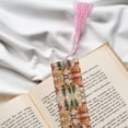 thumbnail image 6 of Kdxio Holiday Christmas Stars Print Metal Tassel Bookmarks,Perfect Gift for Art Lovers and Bookworms Metal Bookmarks for Women, 6 of 8