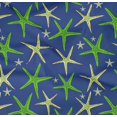 thumbnail image 5 of oneOone Cotton Poplin Twill Medium Blue Fabric Starfish Sewing Craft Projects Fabric Prints By Yard 56 Inch Wide-8A, 5 of 6