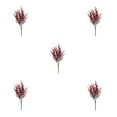 thumbnail image 2 of mmirethe 2x Plante Artificielle et Large Gamme d'Utilisations pour n'Importe Quel Espace Réaliste Rouge 5Set, 2 of 6