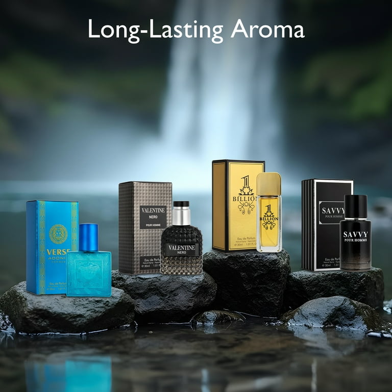 NovoGlow Signature Scent 4-Piece Eau de Parfum Gift Set for Men