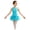 Light Blue, variant on Kids Girls Feather Latin Dance Leotard Ballet Salsa Samba Tango Dance Skirted Leotard Royal Blue 6
