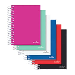 Office Depot® Brand Spiral Poly Notebook, 5 1/2