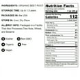 thumbnail image 4 of Organic Beet Root Powder, 0.5 Pounds - Non-GMO, Raw, Vegan, Kosher - by Food to Live, 4 of 7