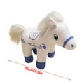 thumbnail image 3 of Hometravel Red Horse Plush Toy Doll, Year of the Horse Success Theme Stuffed Animal for Kids, 20cm Soft Baby Horse for Sleep Companion, Gift for Collection, 3 of 8