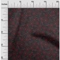 thumbnail image 2 of oneOone Rayon Red Fabric Floral Sewing Craft Projects Fabric Prints By Yard 56 Inch Wide, 2 of 5