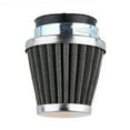 thumbnail image 4 of Trayknick Motorcycle Accessories Oval Metallic Clamp-on Refit Intake Funnel Air Filter, 4 of 13