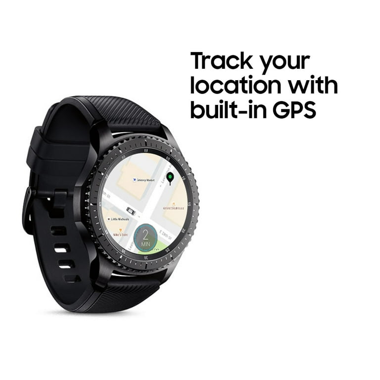 SAMSUNG Gear S3 Frontier Smart Watch Black 46mm - SM SAMSUNG Gear S3 Frontier Smart Watch Black 46mm - SM