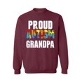 thumbnail image 1 of Awkward Styles Proud Autism Grandpa Sweatshirt Autism Awareness Sweater Family Autism Sweatshirt Autism Gifts for Him Autism Sweater for Grandpa Autism Support Sweatshirt Autism Grandpa Sweater, 1 of 5